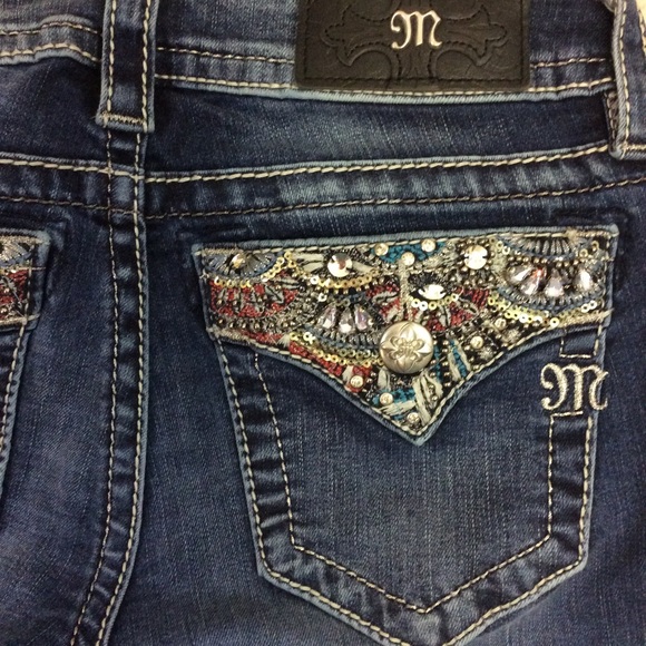 Miss Me Denim - Miss Me Embellished Boot Cut Jeans M7357B